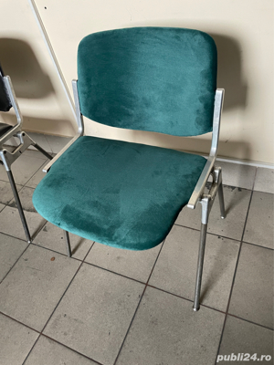 Scaune din aluminiu tapitate - imagine 8