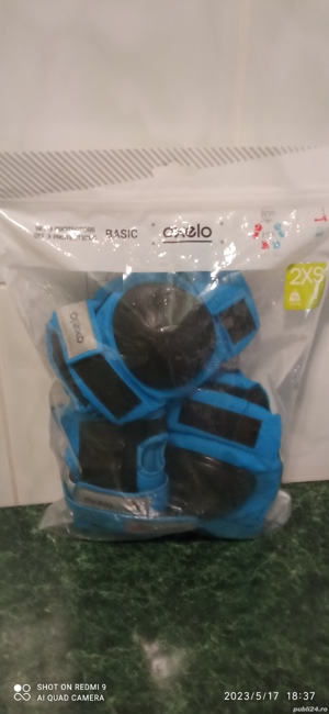 3 perechi protectii incheieturi, coate si genunchi. - imagine 4