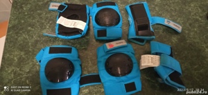 3 perechi protectii incheieturi, coate si genunchi. - imagine 2