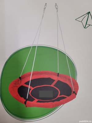 Vand Hinta Balansoar Leagan Cuib Rotund 113 cm, 3 Ani + NOU Pret 249 Lei - imagine 4
