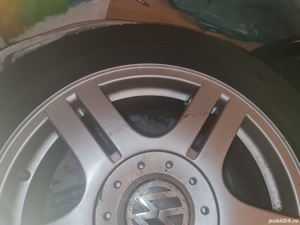 Jante,roti,anvelope originale vw 4 bucati Bridgestone 205/55/16