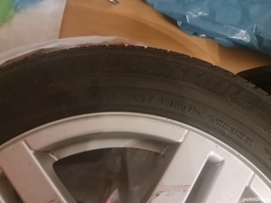 Jante,roti,anvelope originale vw 4 bucati Bridgestone 205/55/16 - imagine 2