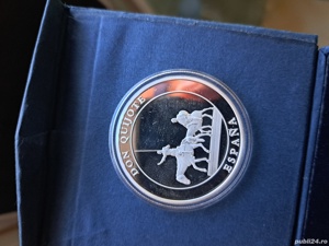 Medalie spaniola:Don quijote.