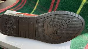 Sandale piele culoare rosu-NOU - imagine 3