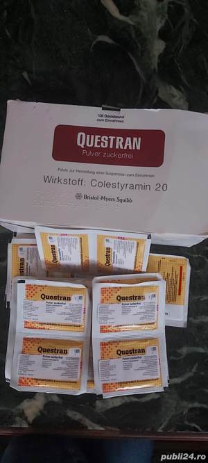 vand colestiramina  de 4 gr 