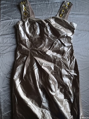 Rochie scurta mătase naturala nou