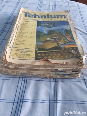 Vînd Schimb Reviste Tehnium Electronică Vînd Schimb  - imagine 2