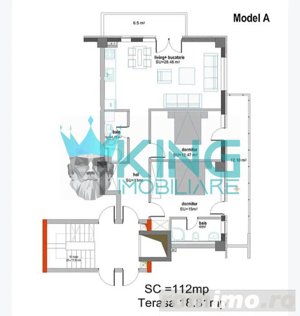 3 Camere | Baneasa | Damaroaia Petrom City | Centrala | Priveliste Lac |2xBai - imagine 8