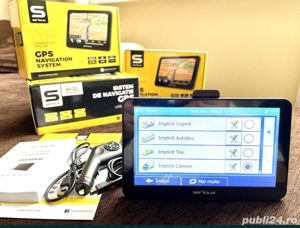 GPS Auto Navigatie 7" HD GPS AUTO GPS TIR CAMION 256ram,Europa 2023 - imagine 7