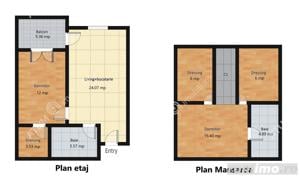 Apartament cu 3 camere 2 bai si loc de parcare in Sibiu - imagine 7