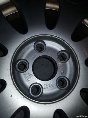 Jante aliaj + capace pentru Audi A4 B7 - imagine 4