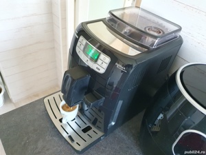 Saeco intelia vas capucino negru, cafea boabe si macinata, face capucino automat, servisat recent - imagine 5