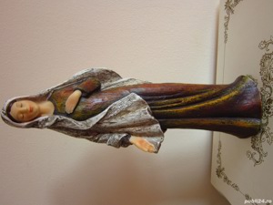 decoratiune statueta Sf. Tereza Germania  anii '80 