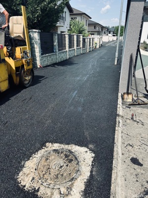 Asfaltare, asfaltari curti, trotuare, asfalt paracari, drumuri, montare borduri - imagine 9