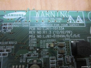 T-con/LOGIC MAIN,CTRL Board Samsung LJ41-10133A ,LJ92-01849A R1.3-ieftin - imagine 2
