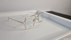 Ochelari de soare Dita Flight - Iron Man - Tony Stark - Rama argintie - Lentile albastre - imagine 7