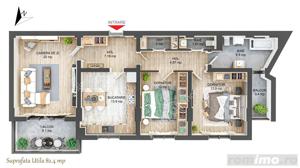 Apartament cu 3 camere decomandate 2 bai 2 balcoane in Sibiu - imagine 3