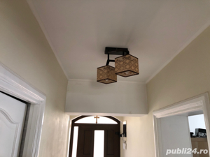 lustre electrice rustice