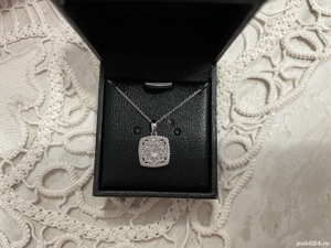 Medalion cu diamante - imagine 2