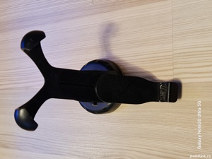 Suport Telefon,Negru,Putin Utilizat,Cu Ventuza,Deschidere maxima 15cm.