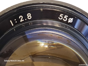 Obiectiv Foto Pentar AUTO,F=135 mm,1:2.8,filet 55. - imagine 7