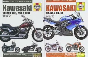 Manuale reparatii moto Haynes si Japonia pt. Kawasaki