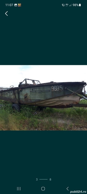 Vand barca   salupa militara - imagine 4