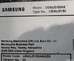 samsung 40j5150 RUNTK 5538TP BN94-08119C BN41-02098B BN44-00703A L48S1_ESM - imagine 4