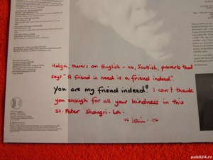 vinil Iain MacKintosh Gentle Persuasion autograf semnat made UK 1988 - imagine 3