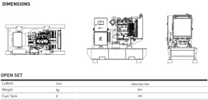 Generator curent diesel GENEREKO Perkins P 50 kVA nou industrial - imagine 9