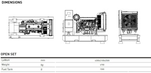 Generator curent diesel GENEREKO Perkins P 825 kVA nou industrial - imagine 10