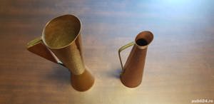 Obiecte de decor din alama combinatie de roz si galben - imagine 8