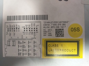 radio cd Audi A3  - imagine 2