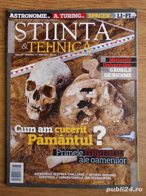 Lot Stiinta si Tehnica SERIA NOUA primele numere 1-19 anii 2011-2012 - imagine 8