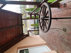 Vand masa rustica (roata de car), si roata pentru flori.