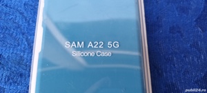 Husa compatibila cu | Samsung Galaxy A22 5G | Tpu Blue - imagine 2