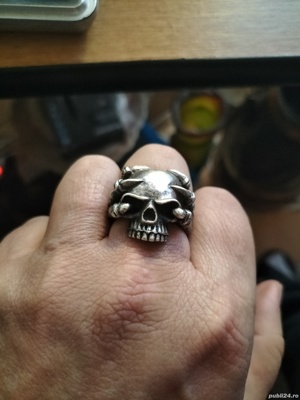 inel biker argint deodebit - imagine 2