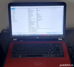 Laptop HP Pavilion G6 roșu,, procesor Intel Core i3, RAM 6.00 GB - imagine 4
