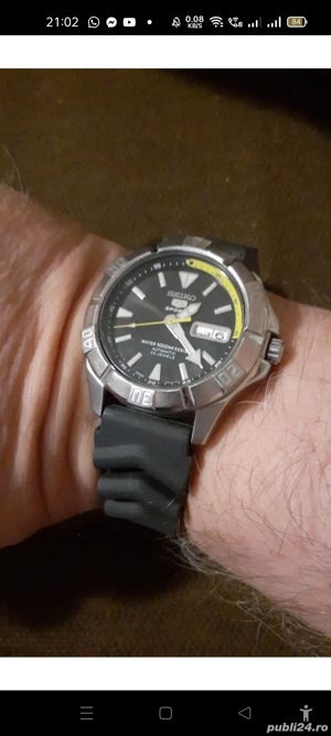 Seiko automatică servizat - imagine 5