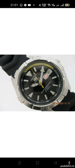 Seiko automatică servizat - imagine 3