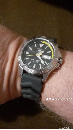 Seiko automatică servizat - imagine 4