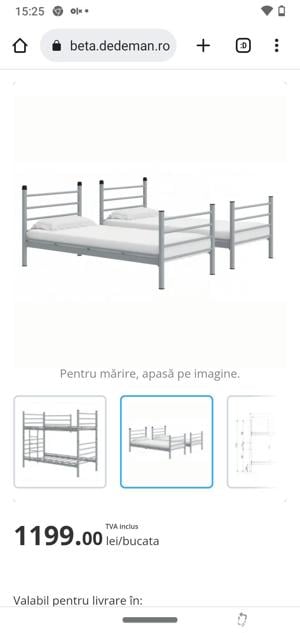 Saltea relaxa de calitate pat,raft nou - imagine 4