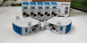 Cleme derivatie Schrack 2.5-25 mm  sina DIN Omega tablou electric TG - imagine 2