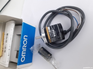 Encoder omron robot cnc inteligenta artificiala Omron Rotary Encoder E6A2-CW5C 200P/R 0.5M ax cuplaj - imagine 4