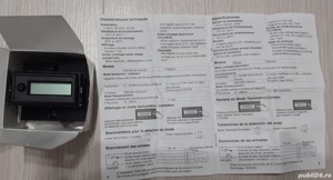 vitezometru contor și frecvențămetru trumeter 7600 DIN tachometer cnc freza strung ax encoder - imagine 2