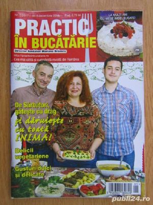 Lot 14 de reviste PRACTIC in bucatarie