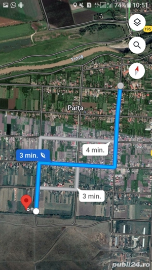 Vând teren intravilan Parța - 2574 mp - imagine 8