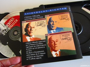 Sviatoslav  Richter l'insoumis pianistul rebel 3cd+booklet Franta 1998  - imagine 3