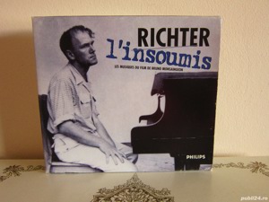 Sviatoslav  Richter l'insoumis pianistul rebel 3cd+booklet Franta 1998  - imagine 7