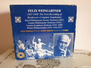 5cd Felix Weingartner 1927-1938 The first Recording Beethoven's Complete Symphonies